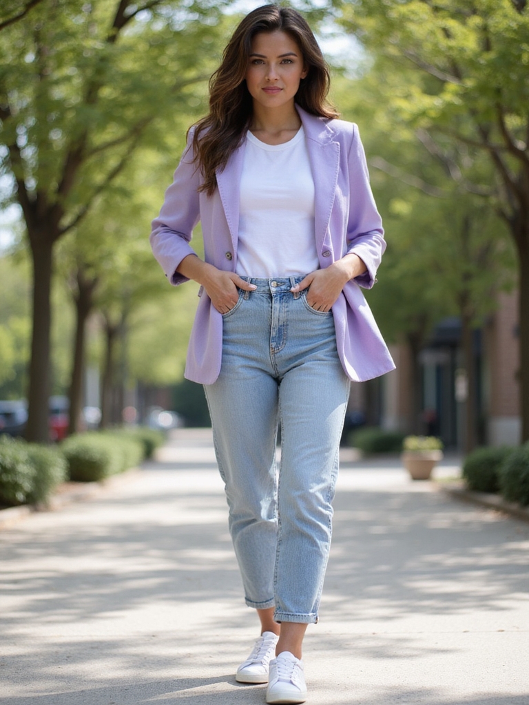 elevate spring outfits effortlessly