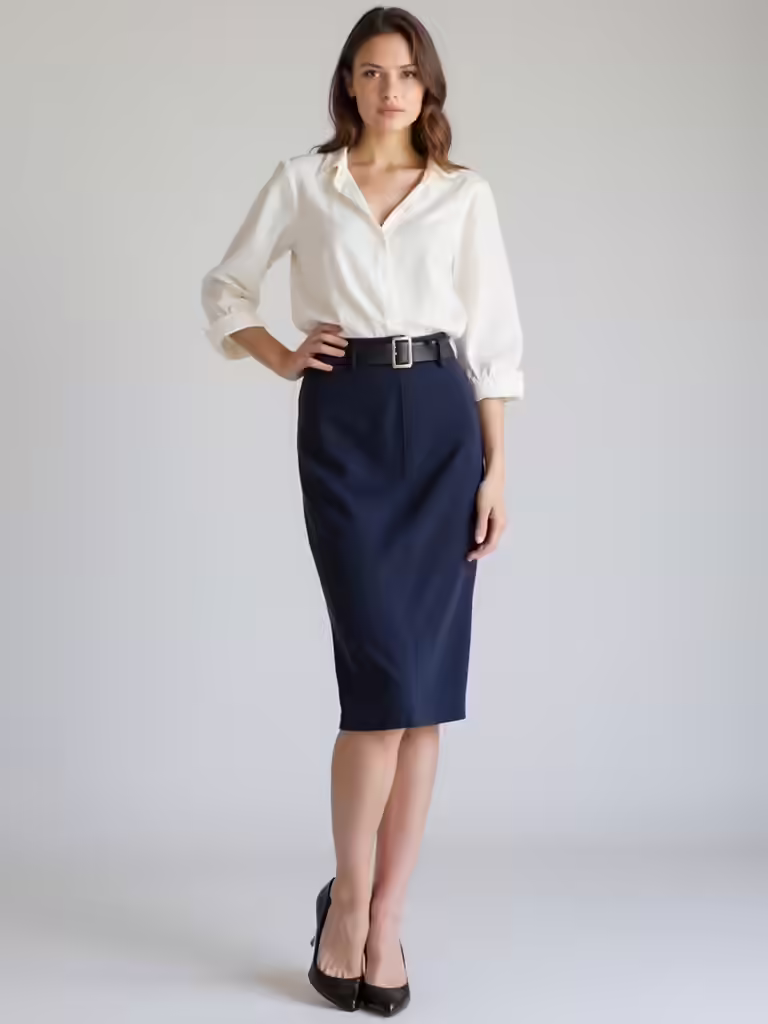 empowering office skirt styles