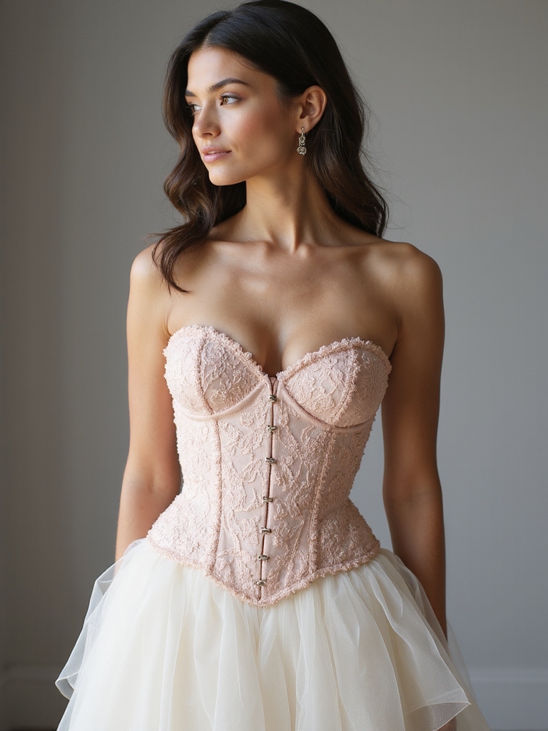 ethereal lace and tulle
