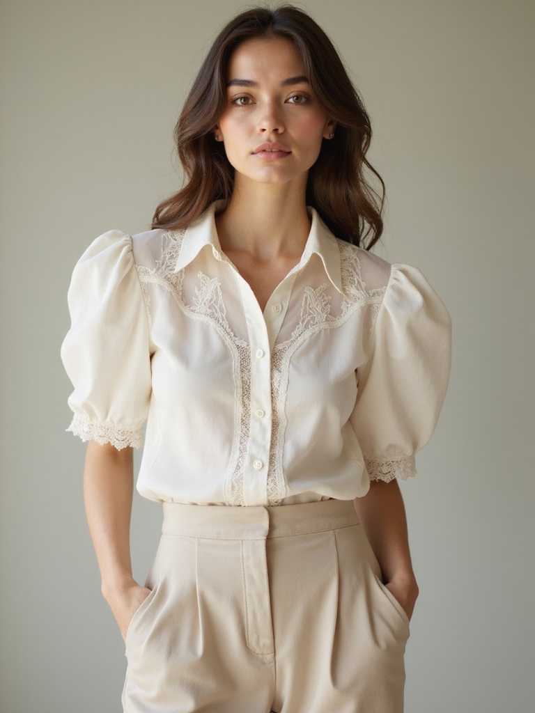 feminine blouse details elevate