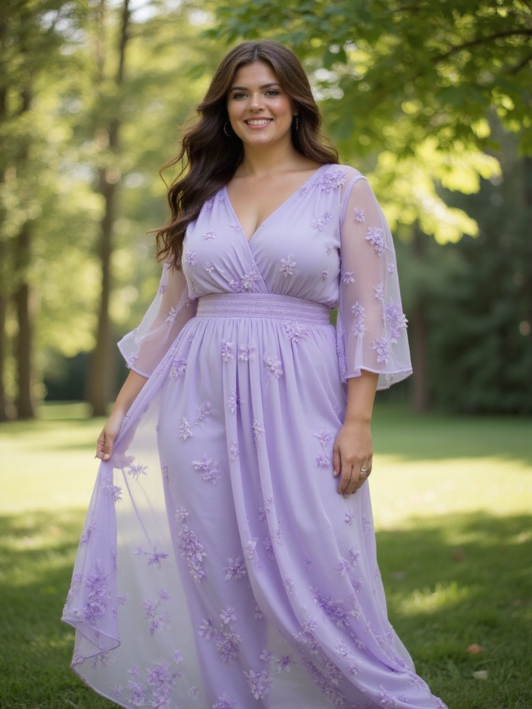 flattering flowy dresses spring