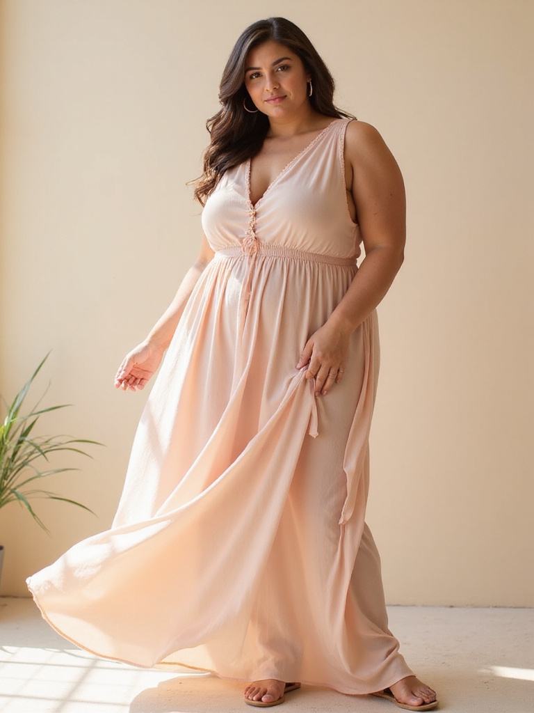 flattering flowy maxi dresses