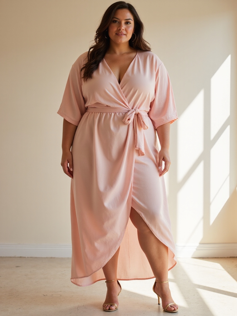 flattering lightweight wrap dresses