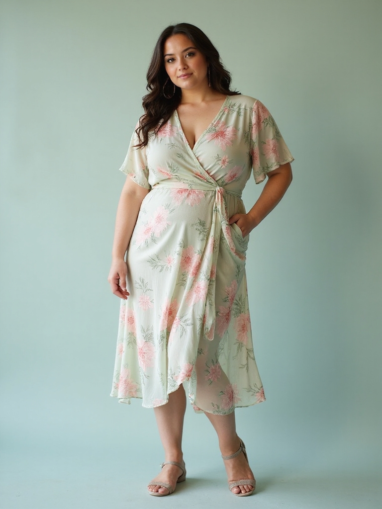 flattering plus size fabrics