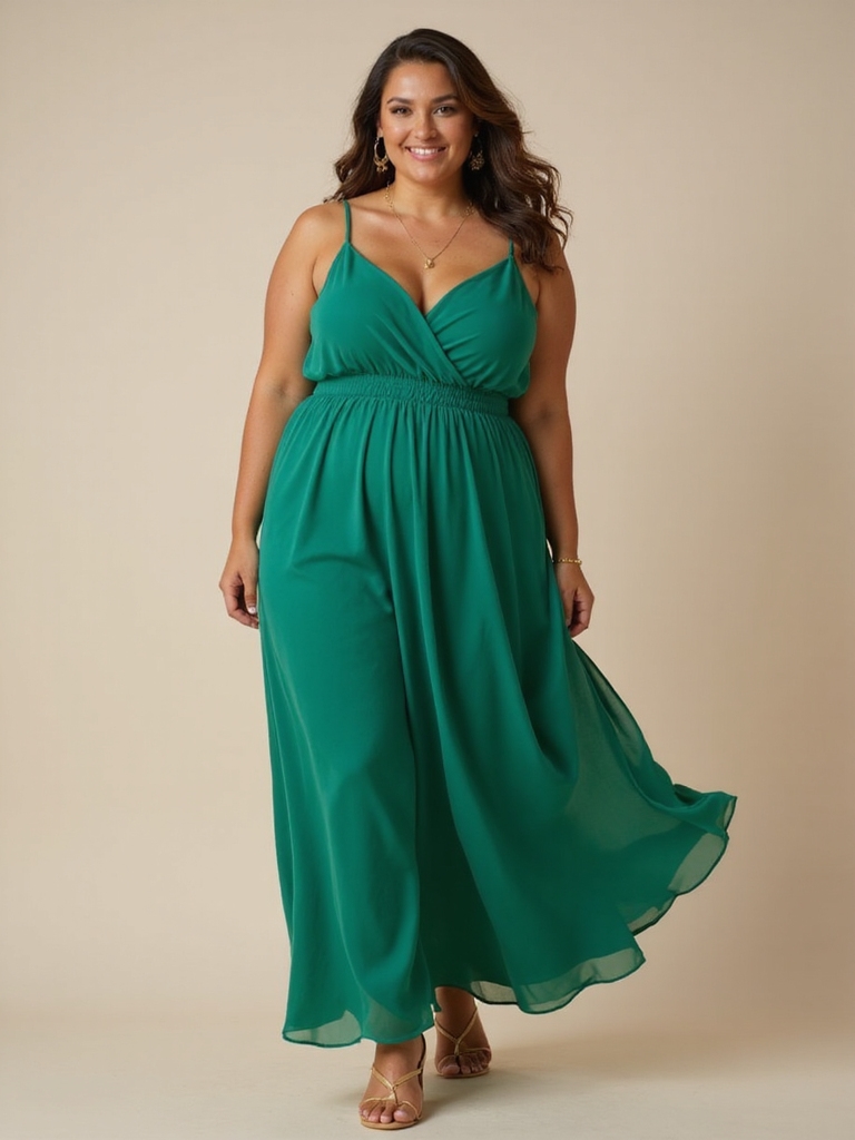 flattering plus size maxi dresses