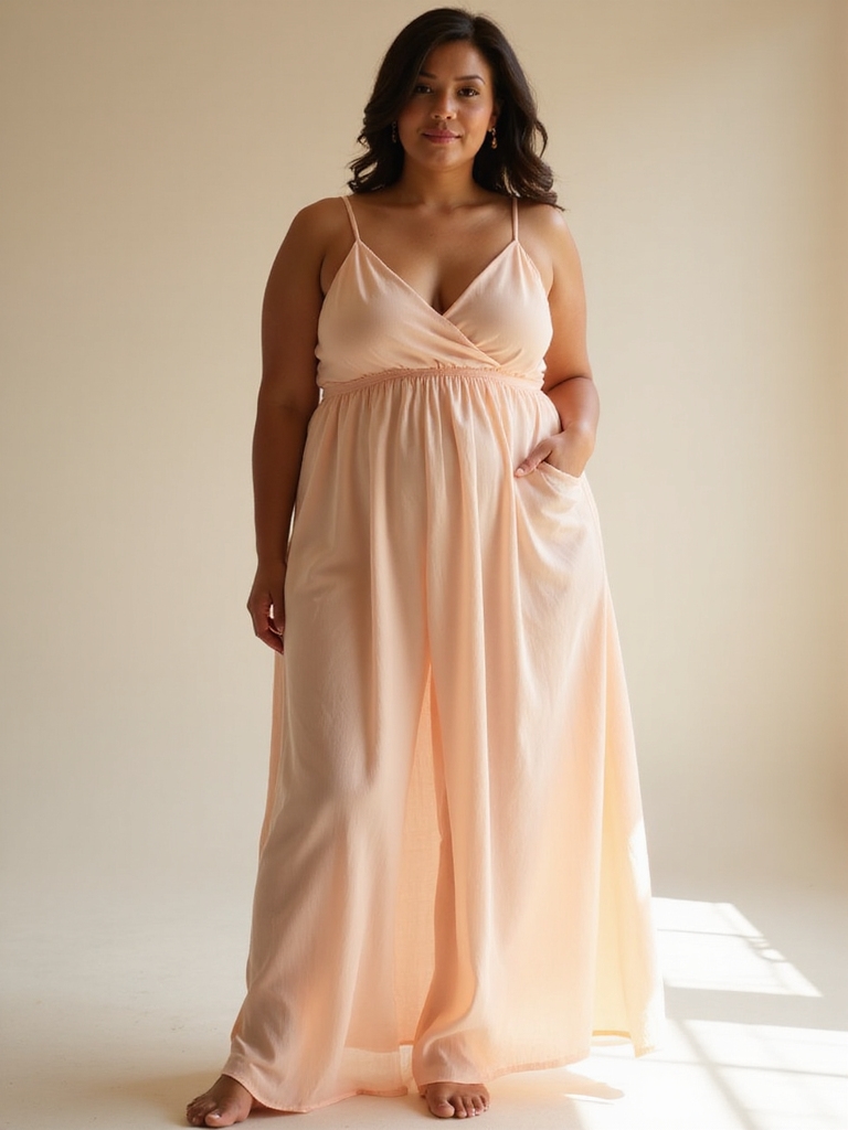 flattering plus size maxi dresses