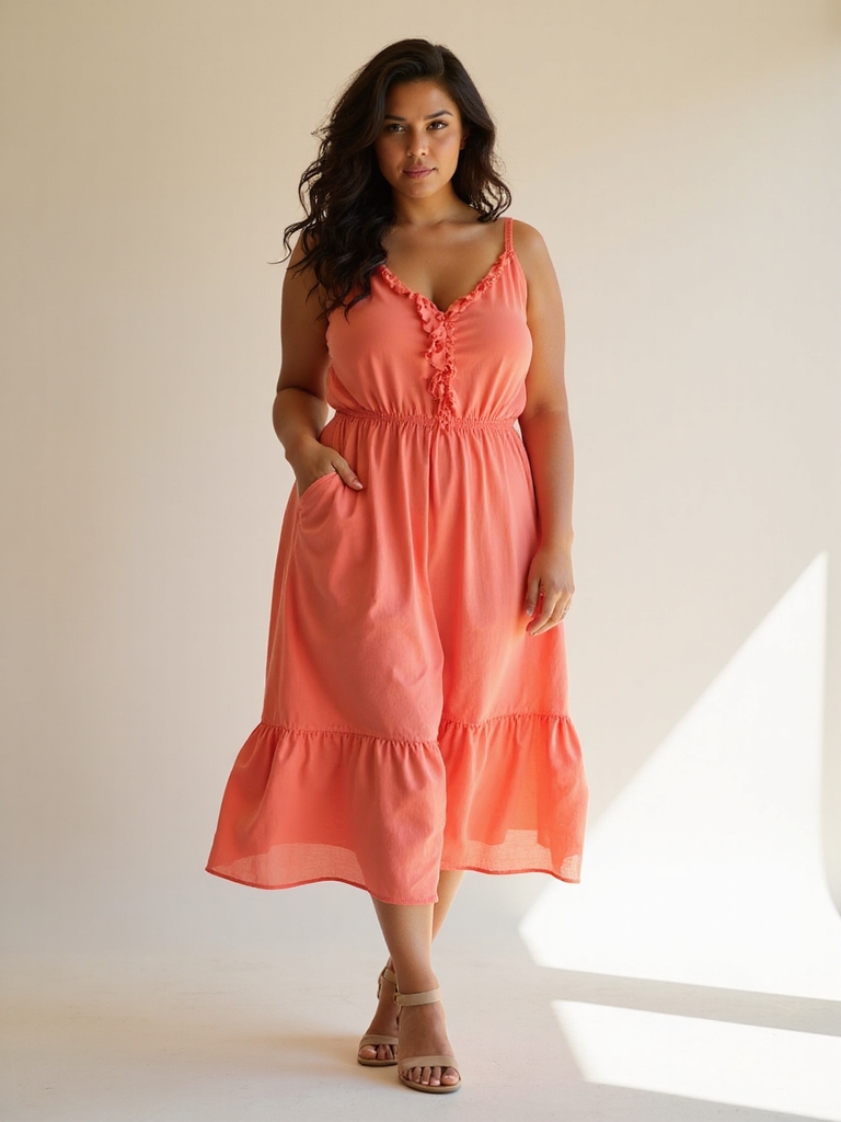 flattering summer dresses for curves