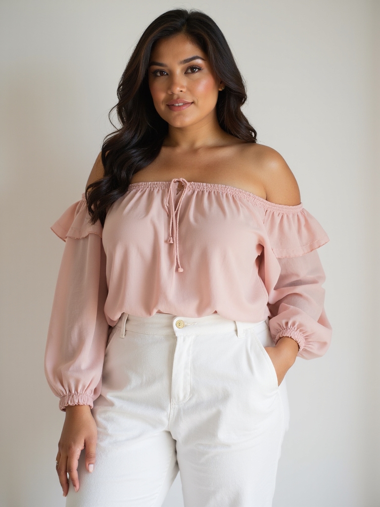 flattering summer off the shoulder tops
