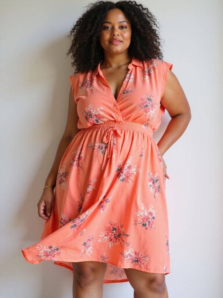 flattering summer outfits for apple shapes