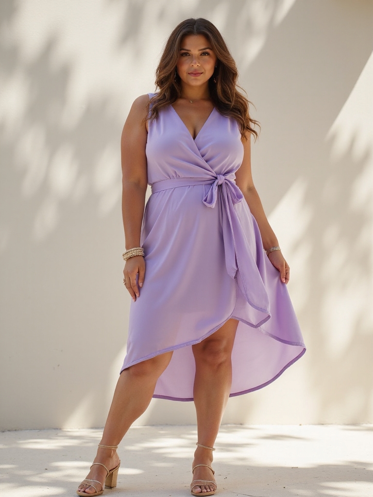 flattering wrap dresses celebrate curves