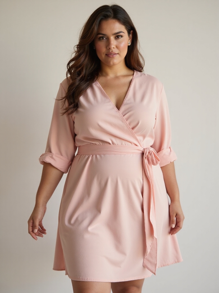 flattering wrap dresses comfort