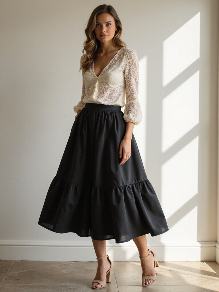 flirty a line skirts brunch