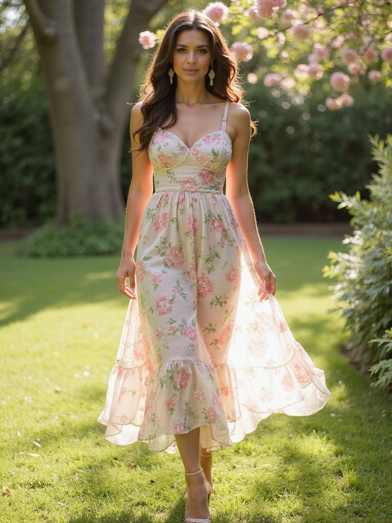 flirty floral spring dresses