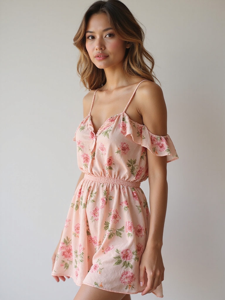 flirty floral spring romance
