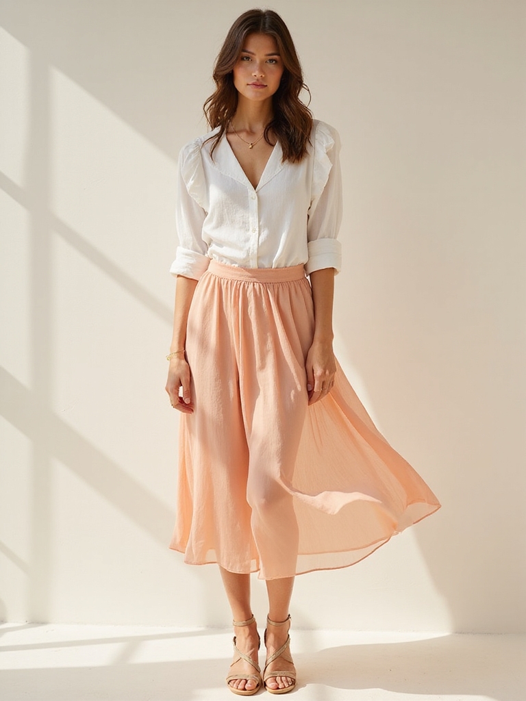 flowing skirts for summer