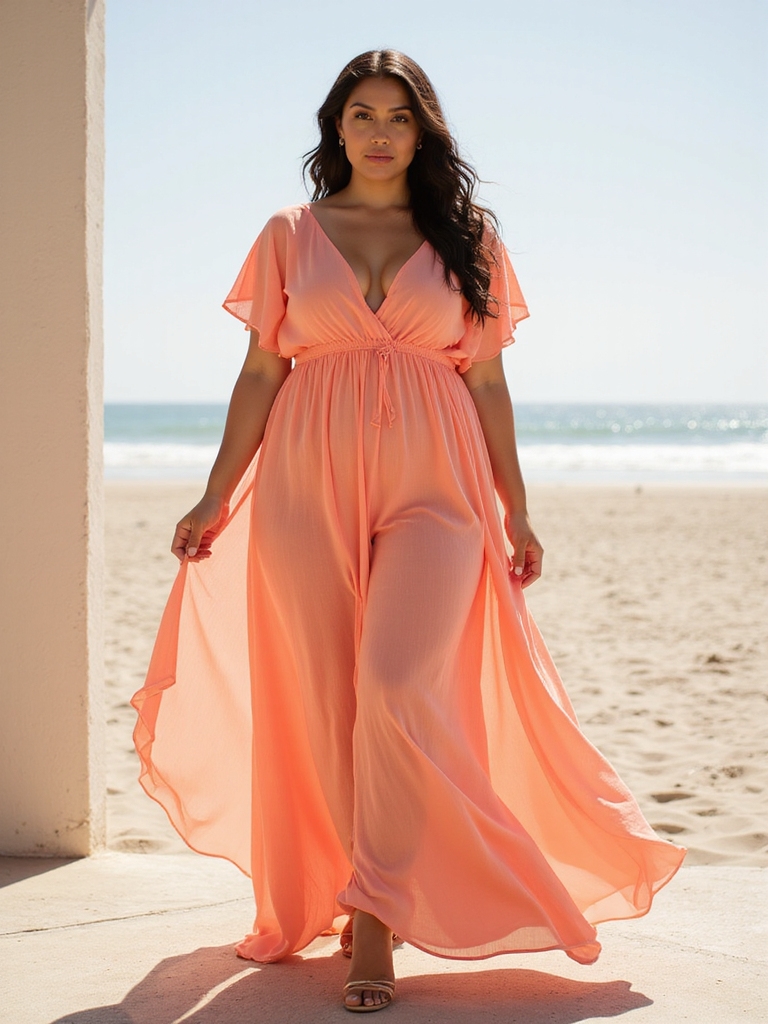 flowy beach maxi dresses