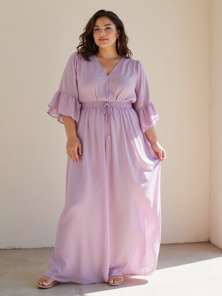 flowy maxi dresses styling