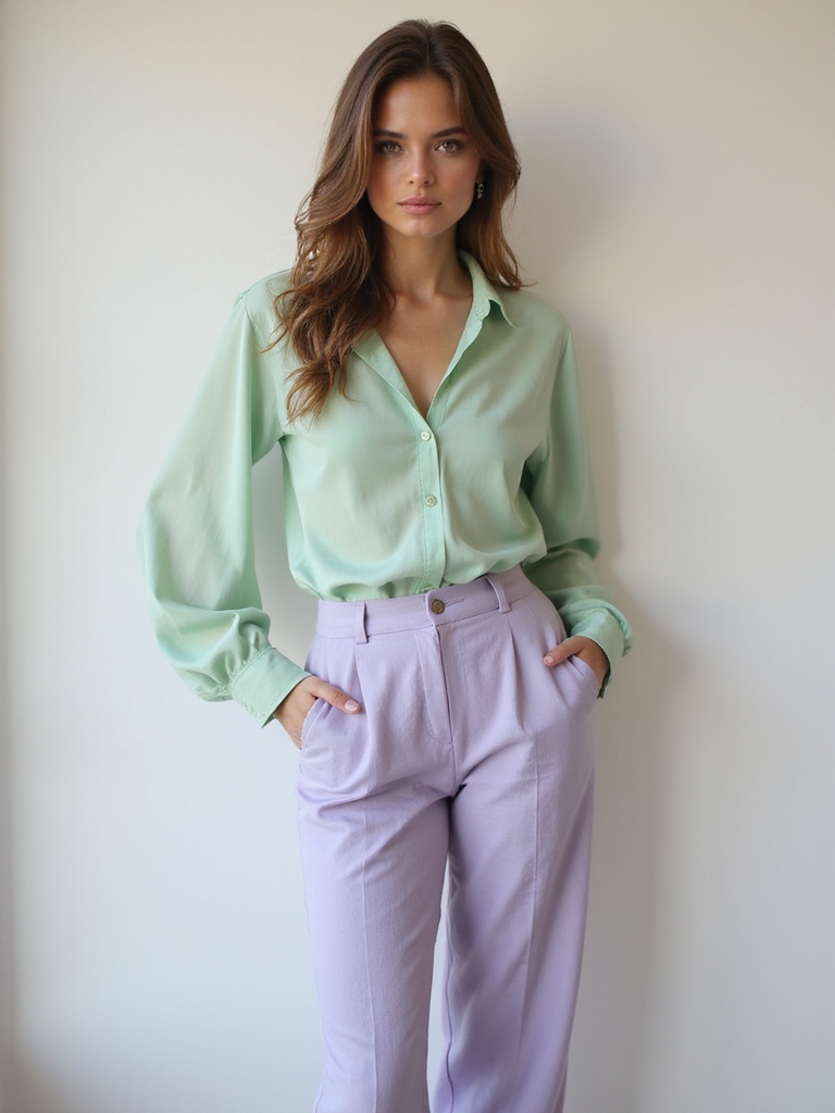 fresh pastel summer outfits
