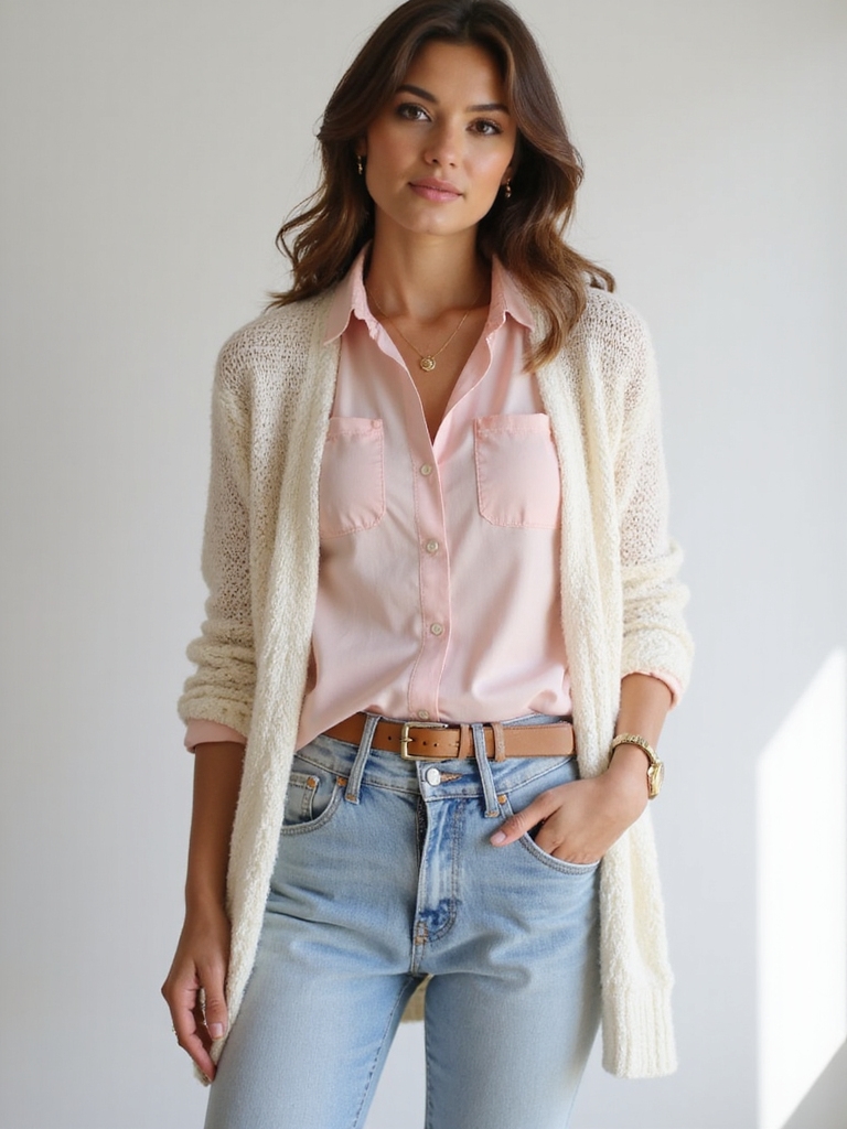girly spring layering tips