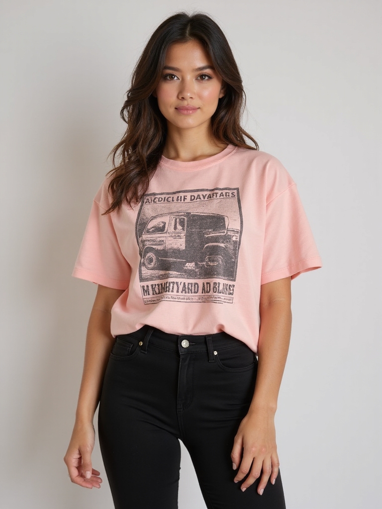 graphic tees and leggings