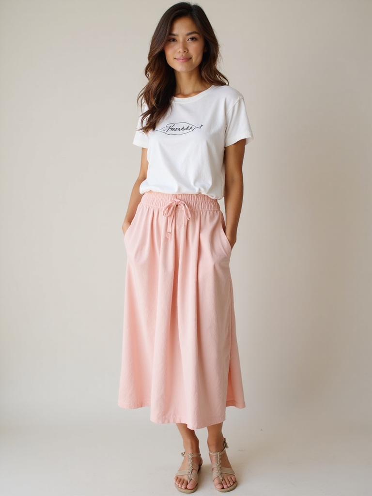 graphic tees with skirts