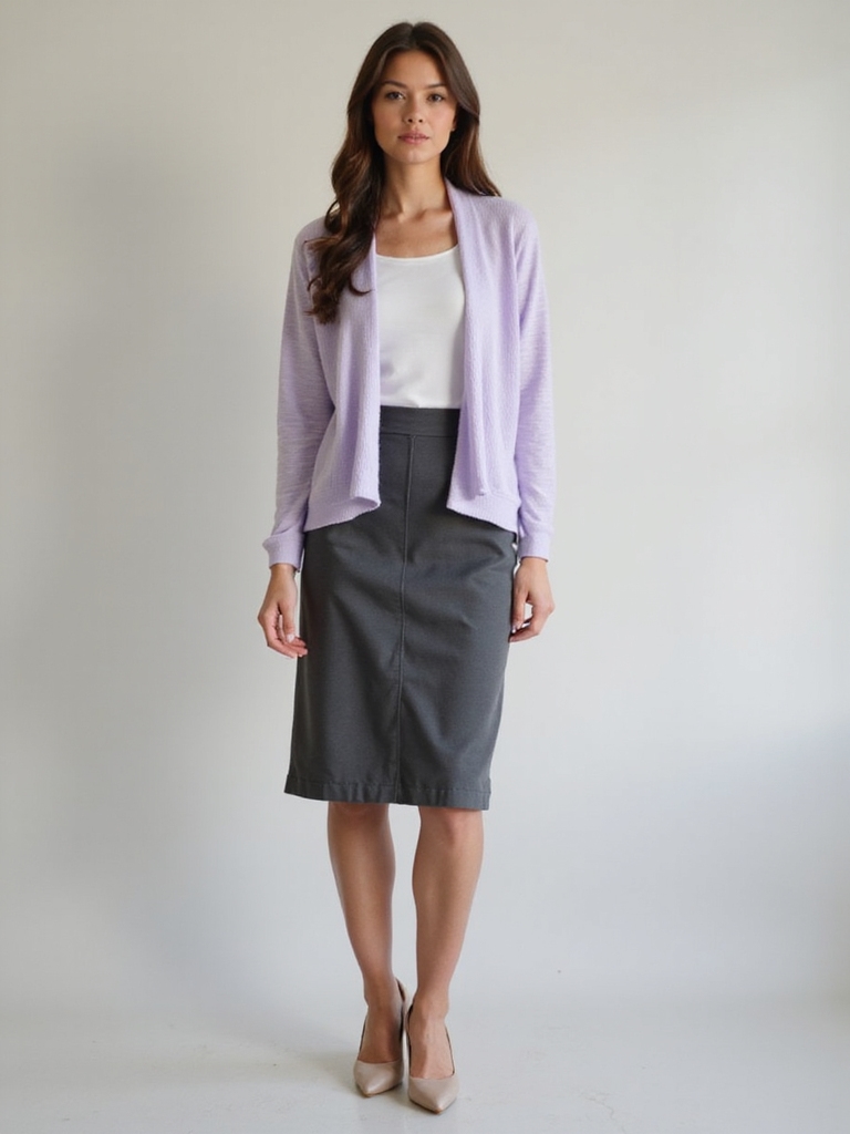 layered comfort with cardigans