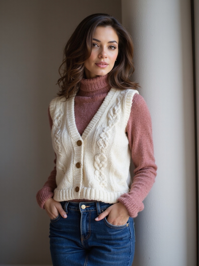 layered warmth with style