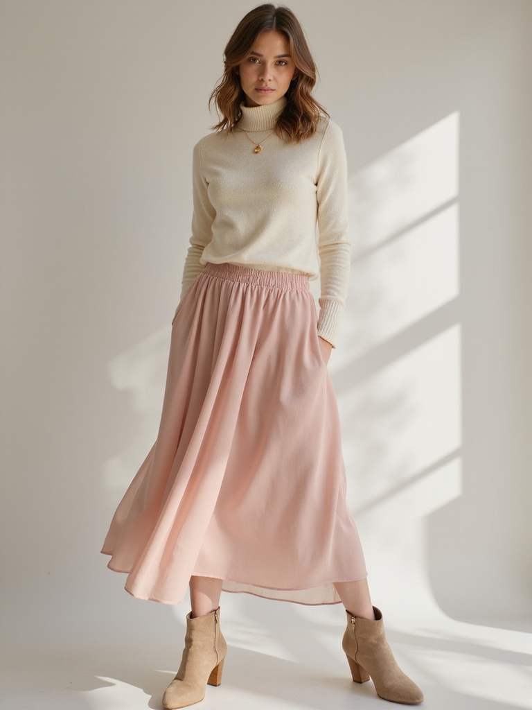 layering skirts for spring