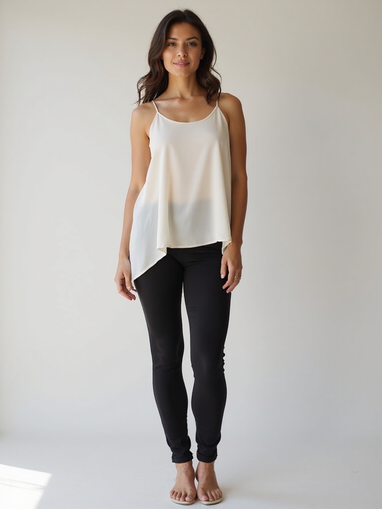 leggings with flowy tops