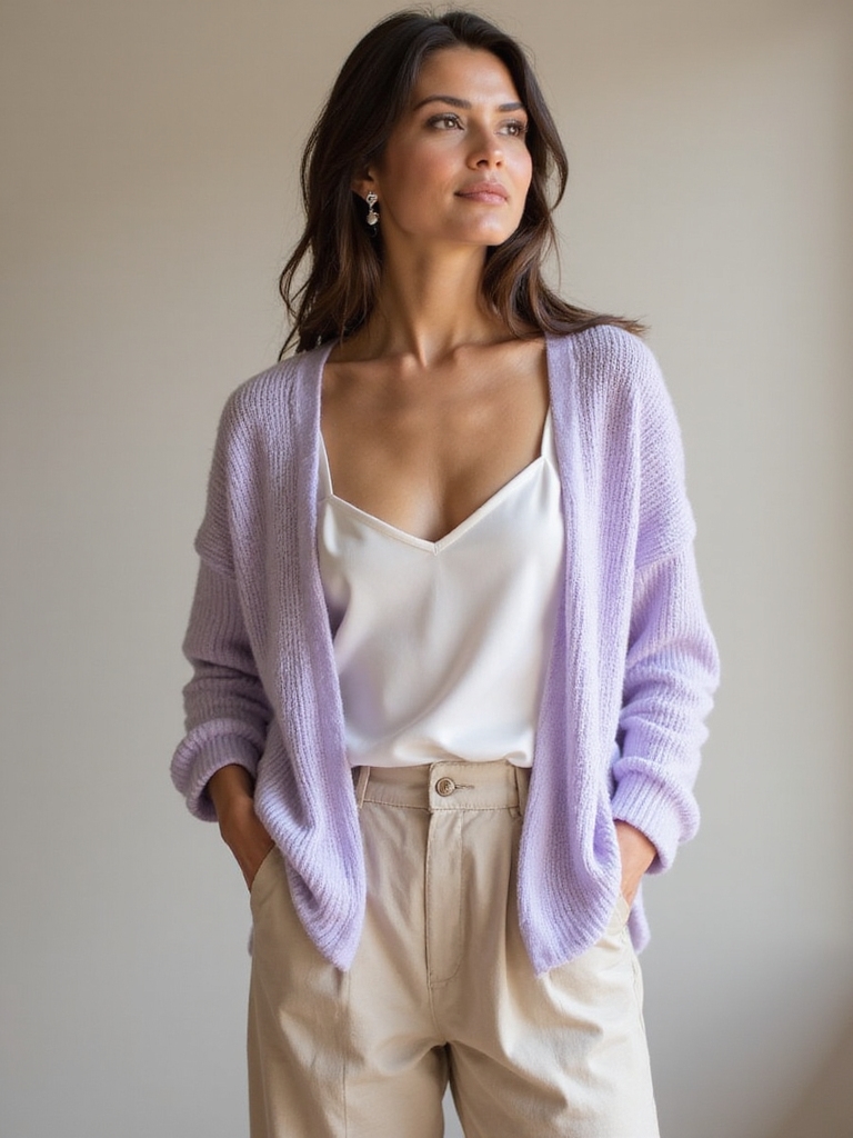 lightweight knitwear spring styling