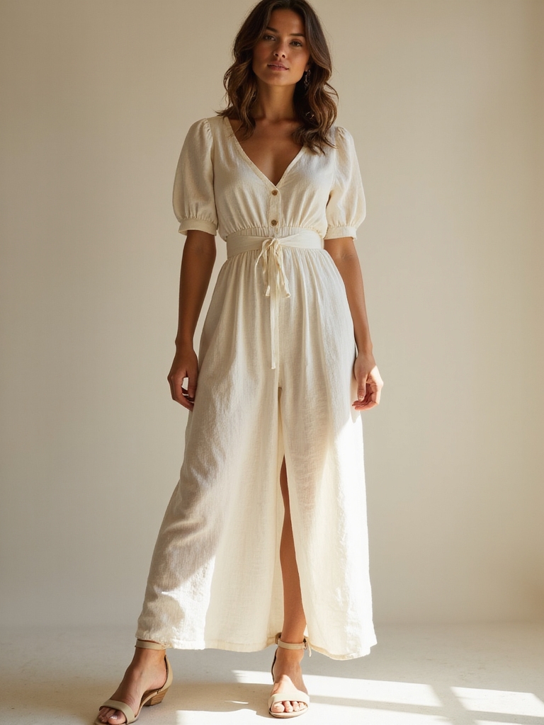 lightweight linen summer elegance