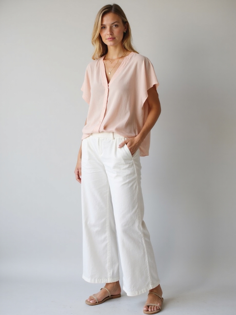 lightweight linen summer styling
