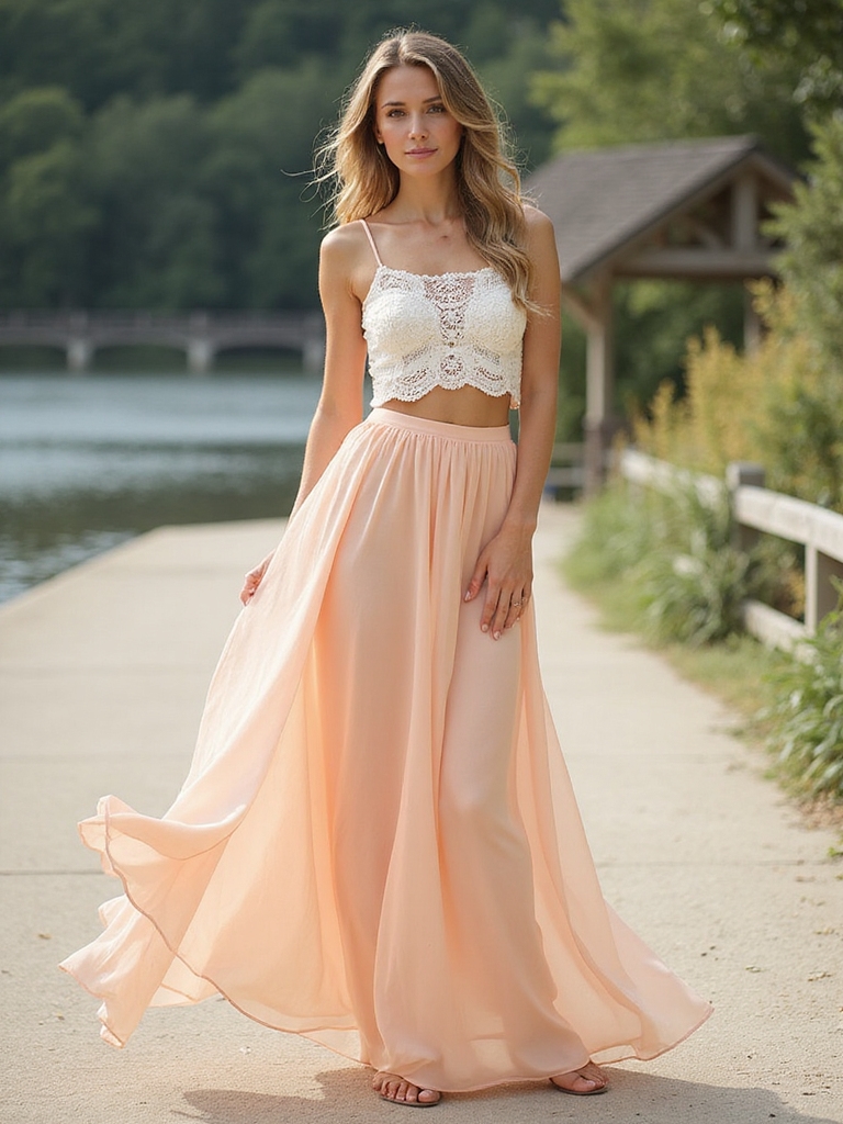 lightweight maxi skirts versatility