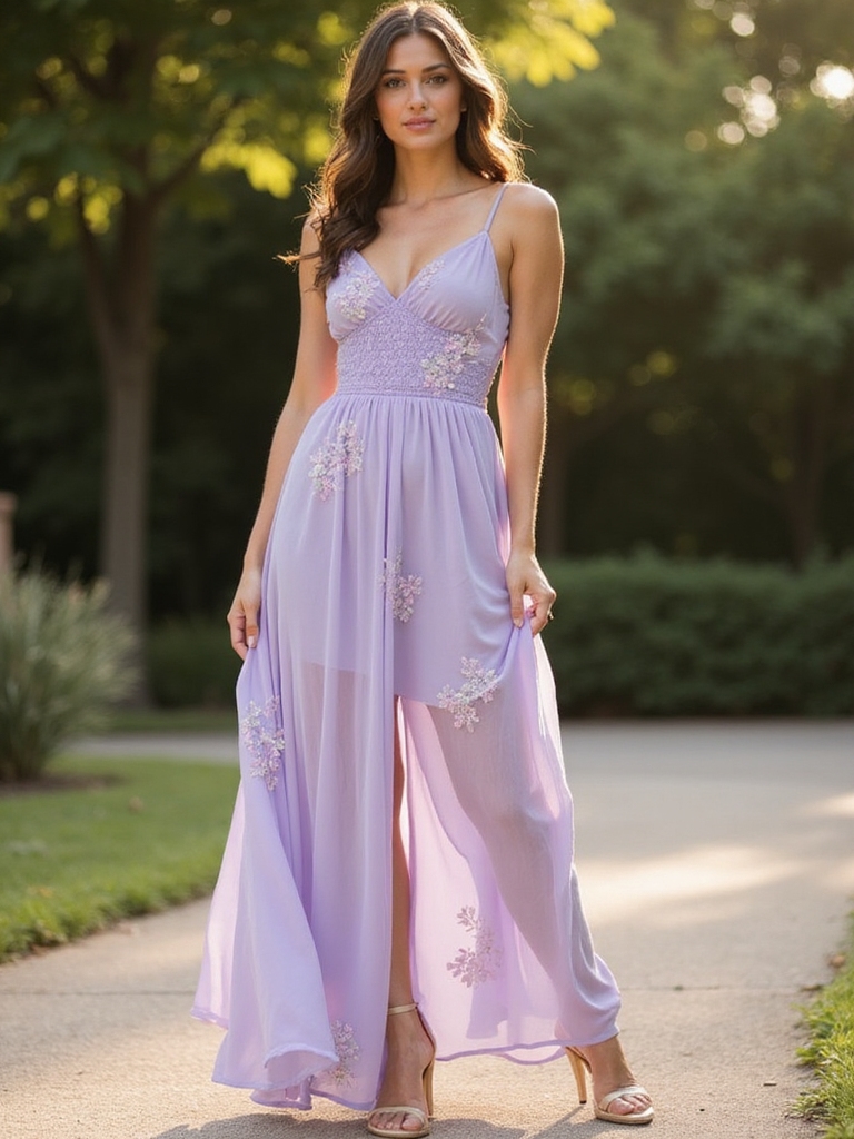 lightweight stylish summer maxi