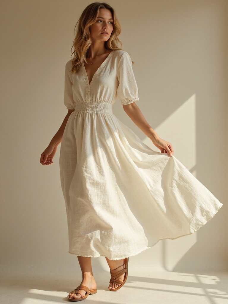 linen dresses for summer elegance