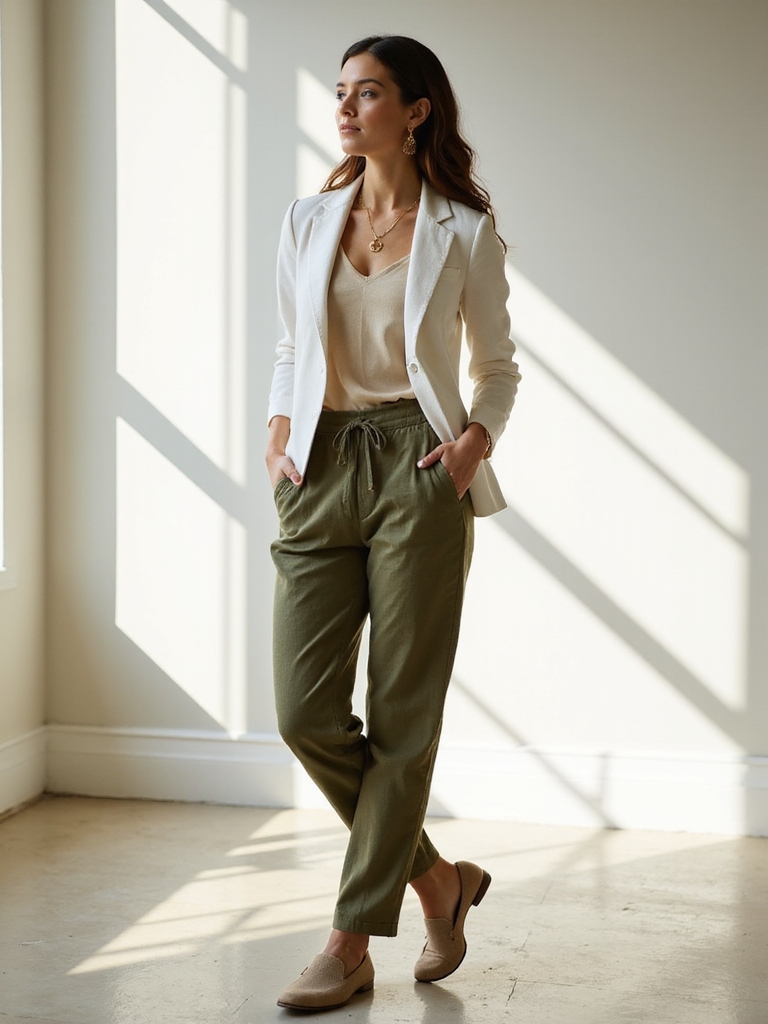 linen for versatile styling