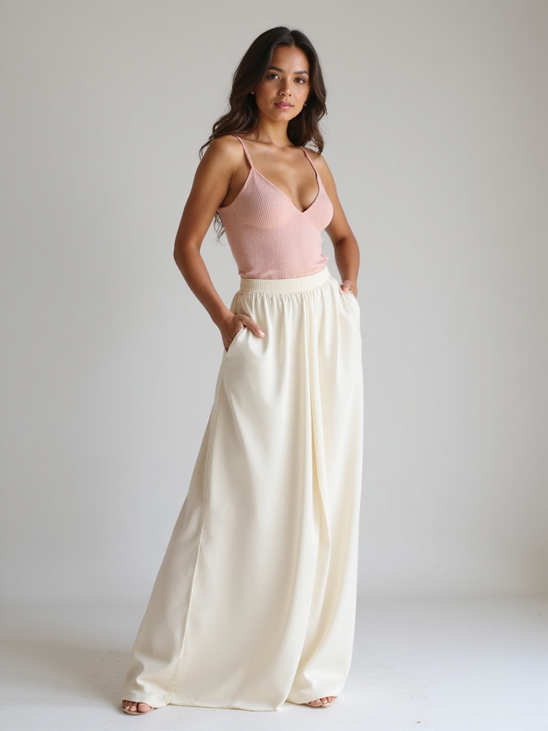 long skirts fitted tops