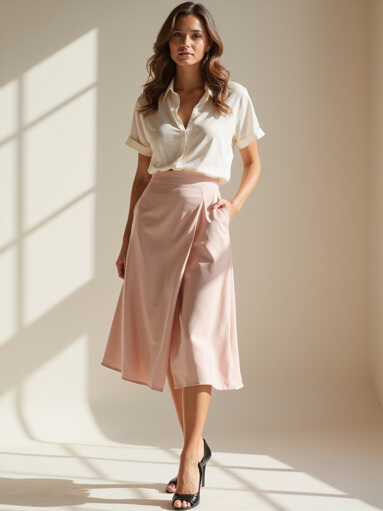 midi skirt outfit ideas