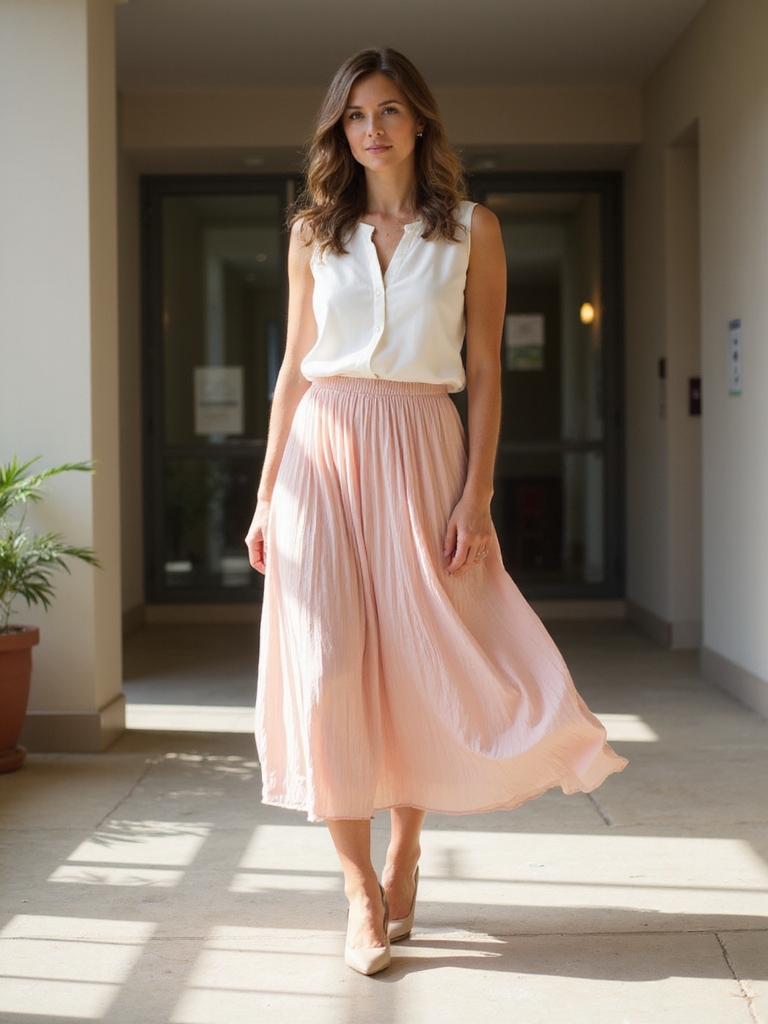 midi skirts for workdays