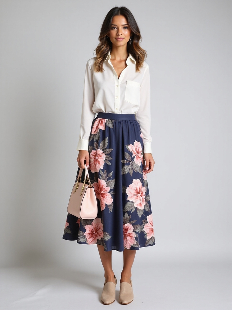 mixing prints and solids