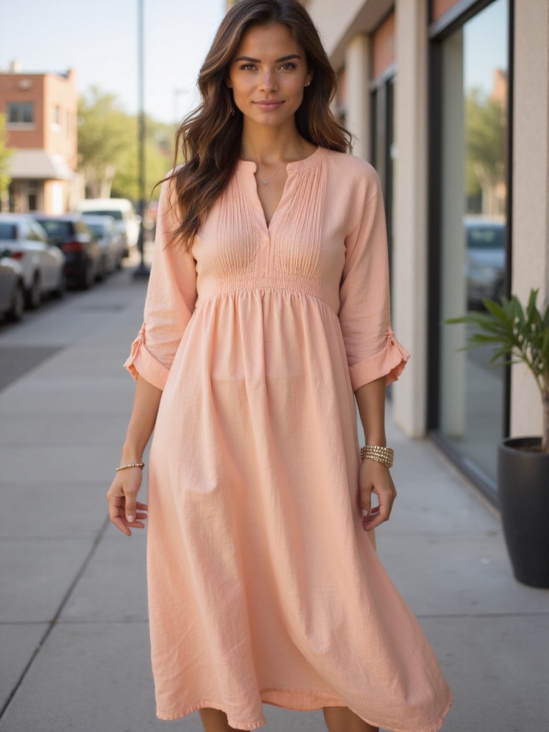modest chic breathable summer outfits