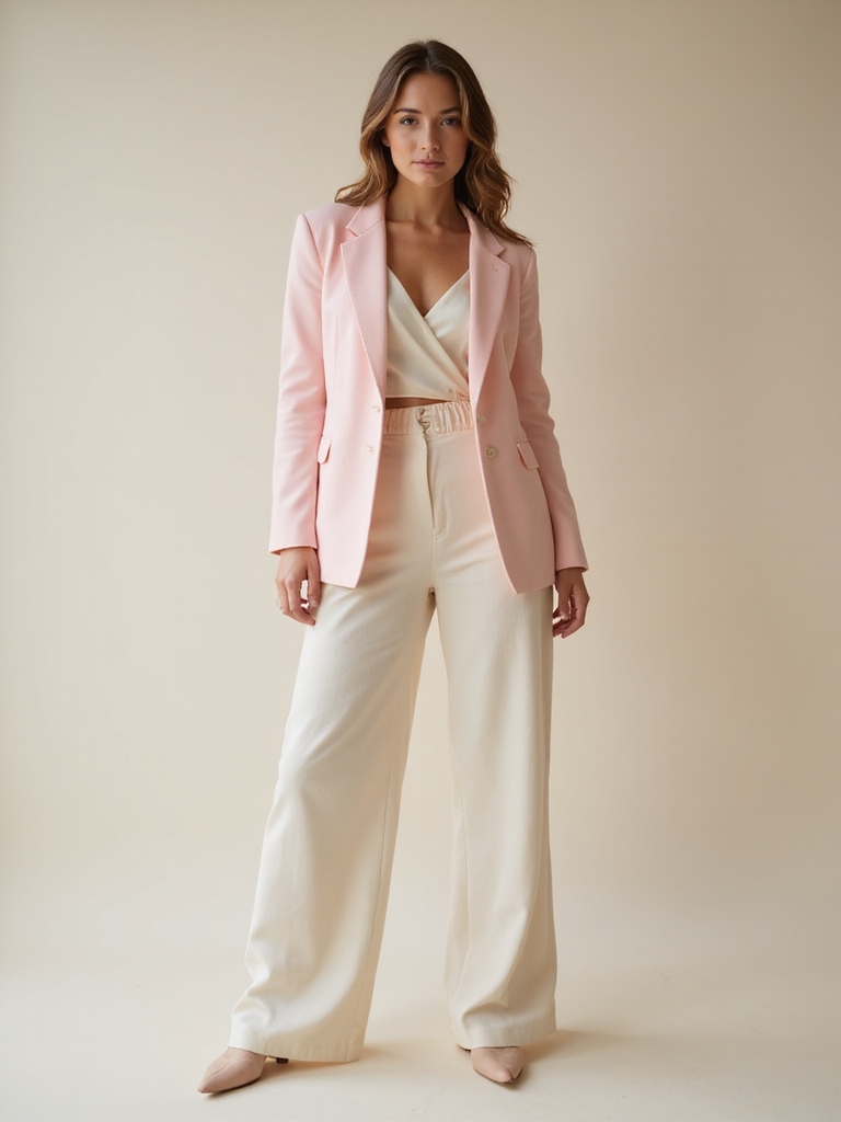 pastel blazers for spring style