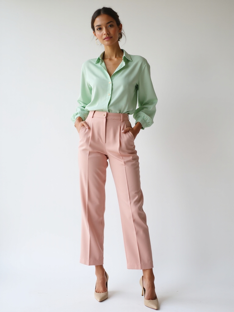 pastel hues for workwear