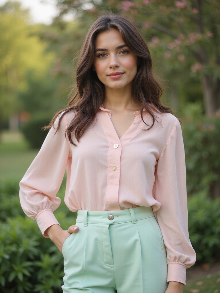 pastel outfits for spring