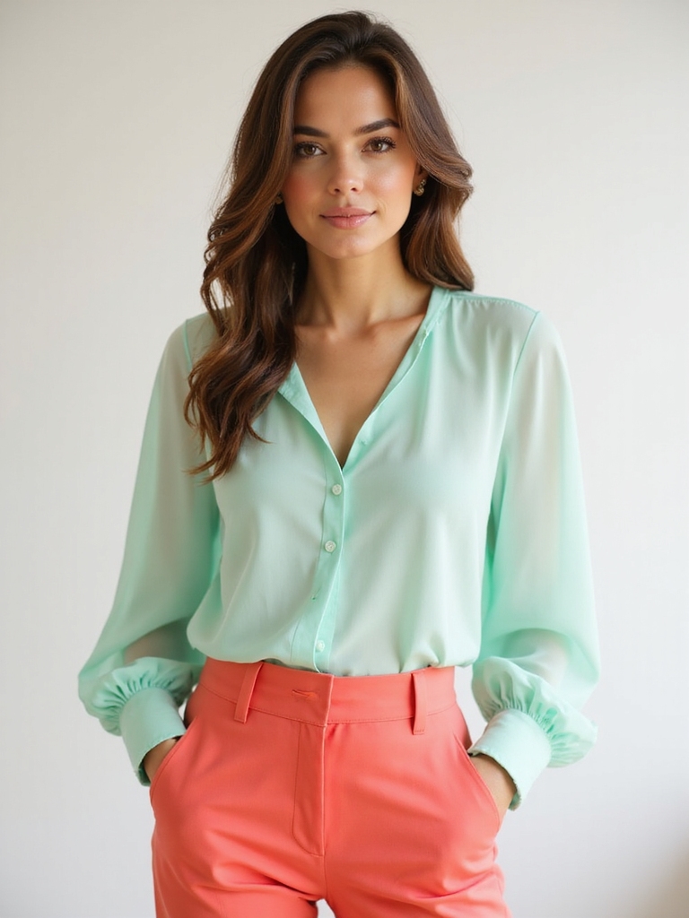 pastels meet bright hues