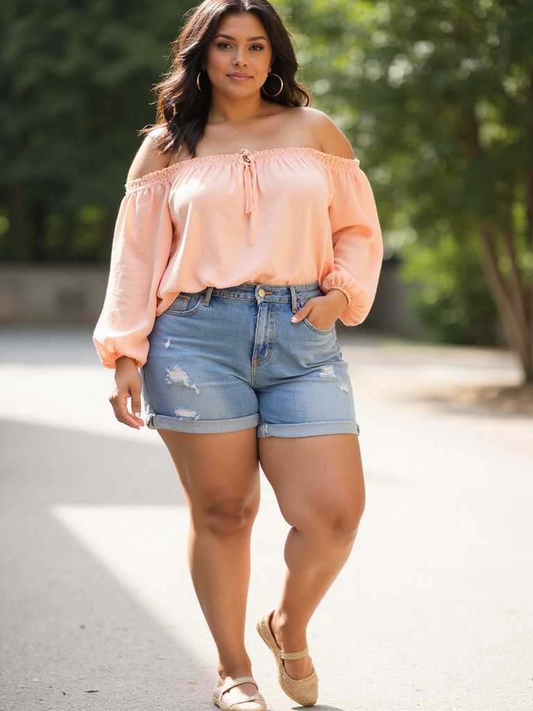 perfect fit plus size shorts