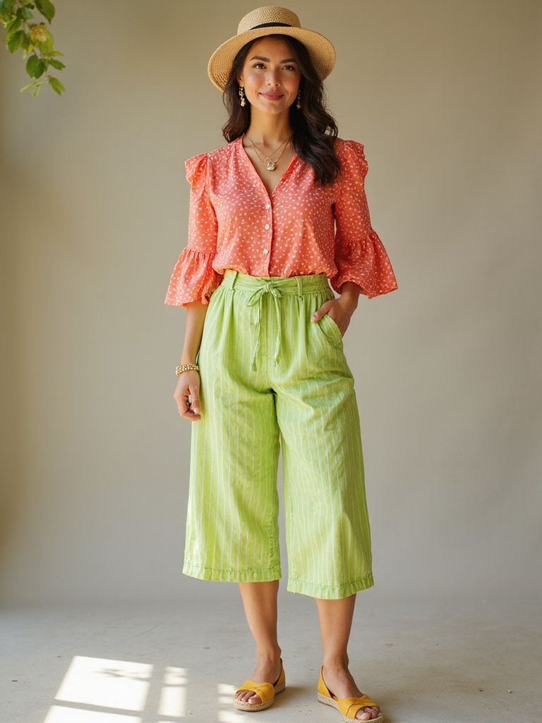 playful summer outfit combinations