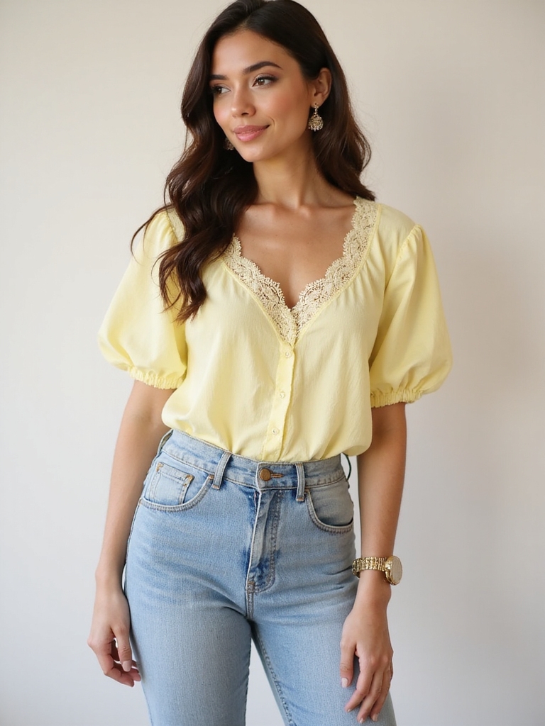 playful vibrant spring tops