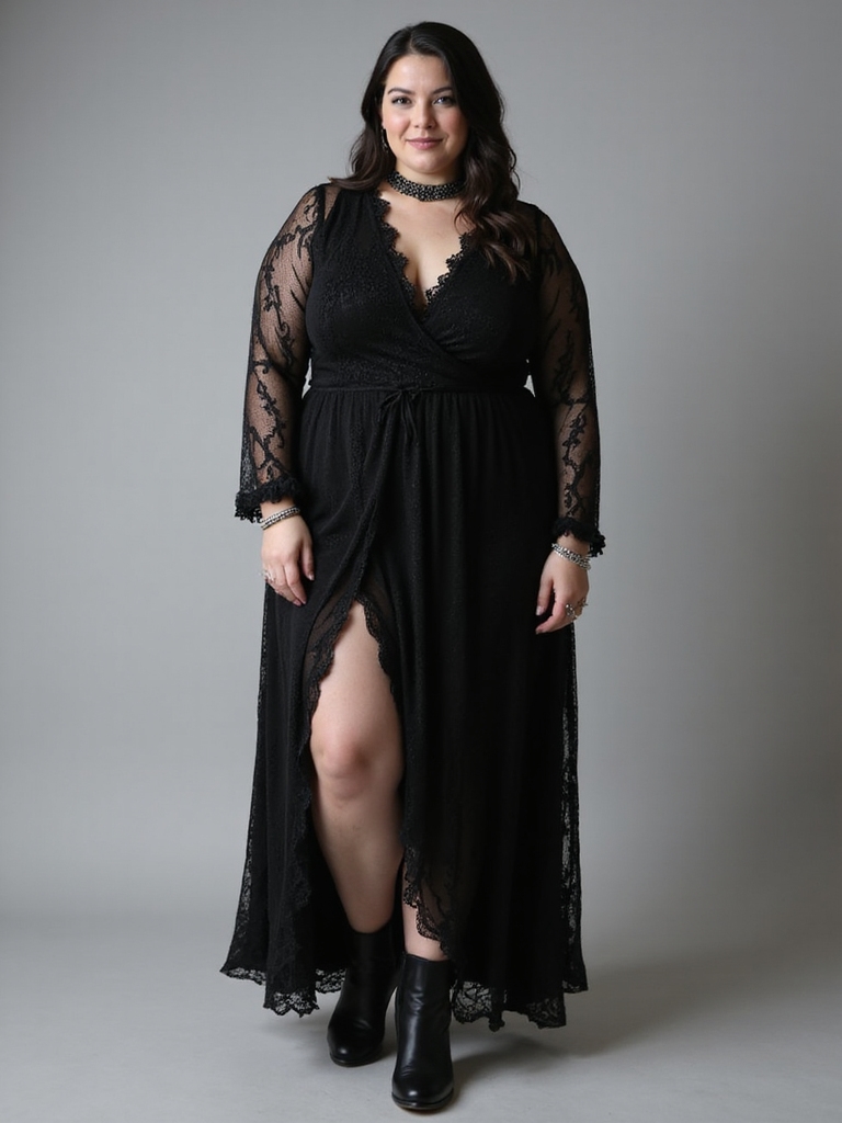 plus size goth fashion