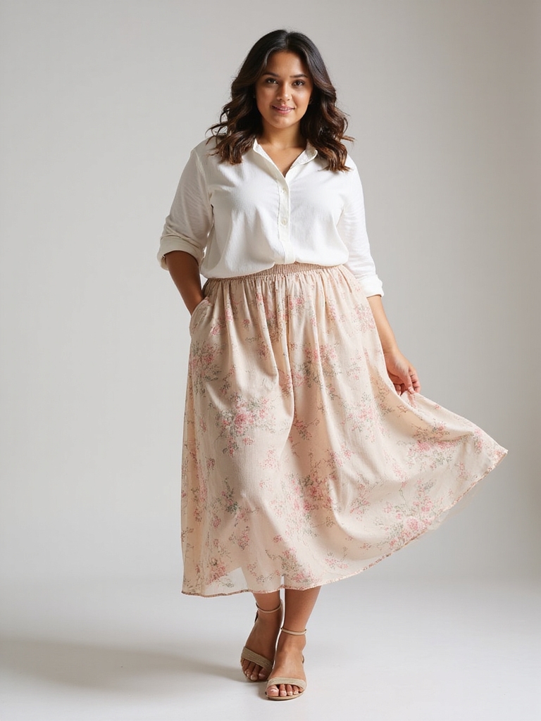 plus size skirt guide